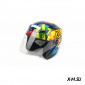 Шлем мото PHANTOM 619 #5graffiti-blue-yellow HPCTGR-UY 60
