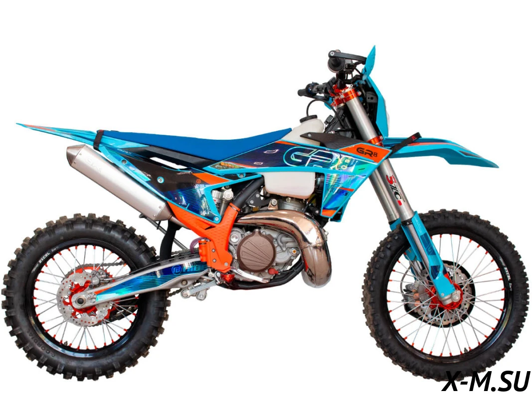Мотоцикл GR8 T300L (2T MT-300) Enduro RR (с прогрессией) (2024г.) Мотоцикл GR8 T300L (2T MT-300) Enduro RR (с прогрессией) (2024г.)