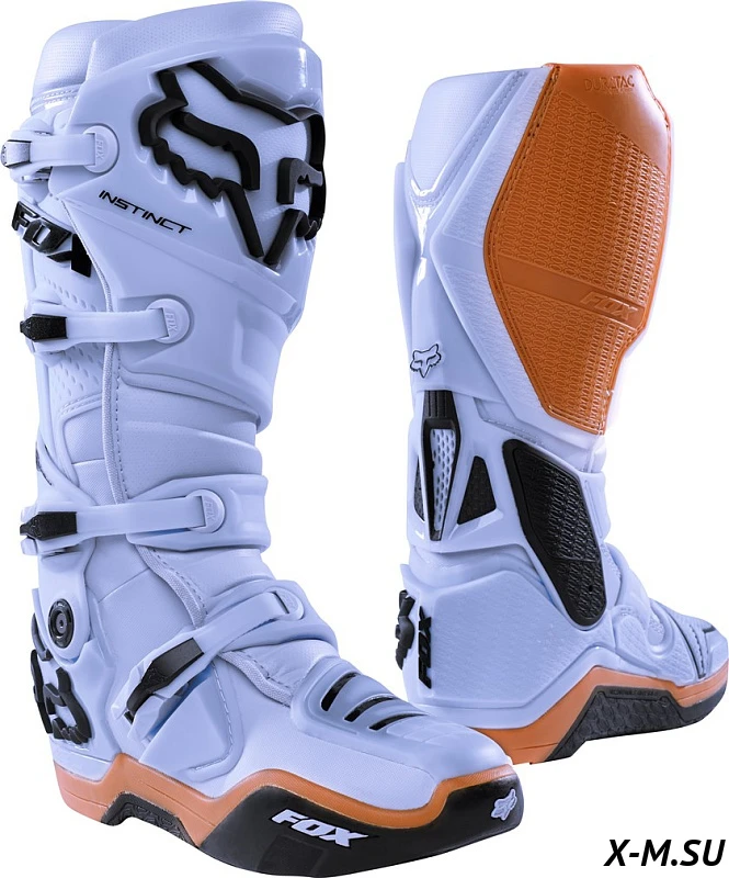 Мотоботы Fox Instinct Boot Light Grey Мотоботы Fox Instinct Boot Light Grey