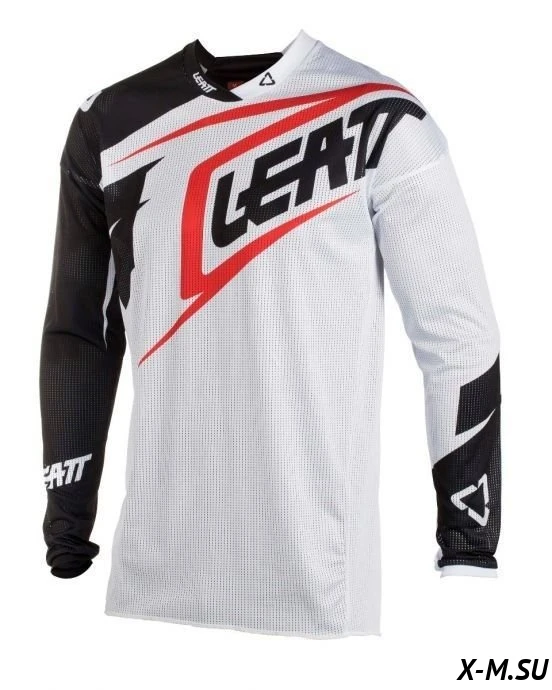 Мотоджерси Leatt GPX 4.5 Lite White/Black Мотоджерси Leatt GPX 4.5 Lite White/Black