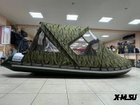 Ходовой комб. (носовой+основной) тент MISHIMO 400 LITE/PRO/LITE DF кмф зеленый (6)