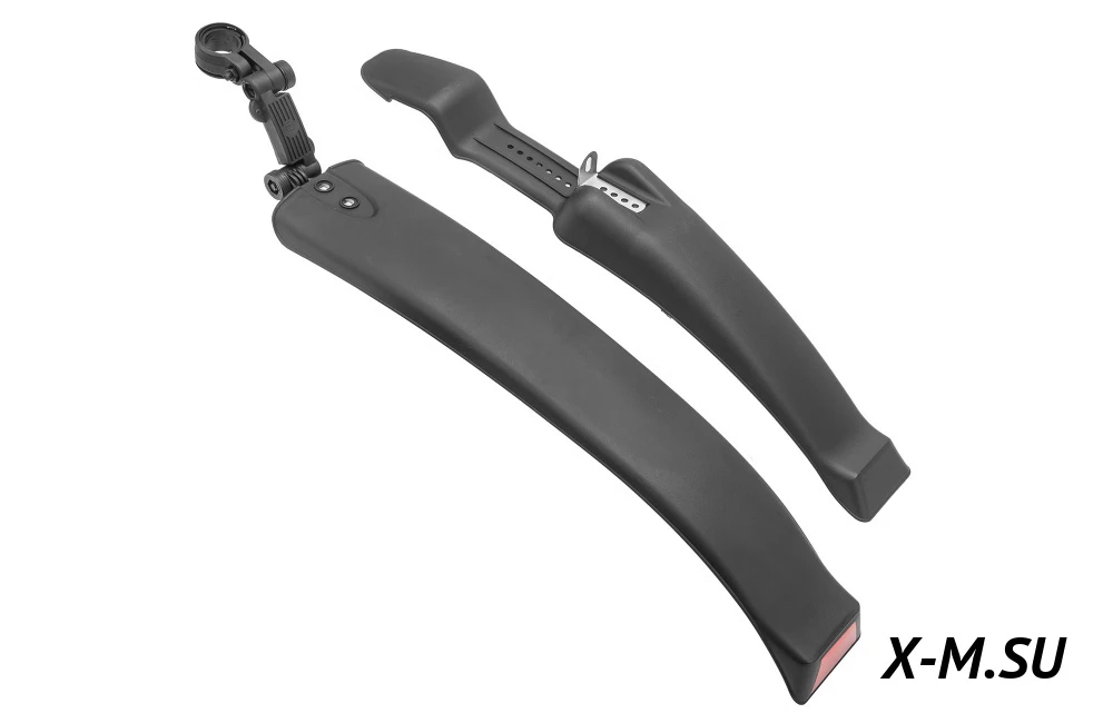Комплект крыльев 24"-26" XGNB-066, пластик, полуфэт, чёрные 610246 Комплект крыльев 24"-26" XGNB-066, пластик, полуфэт, чёрные 610246