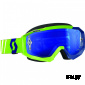 Очки Hustle MX green/blue electric blue 