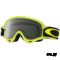 Очки для мотокросса OAKLEY O-Frame Solid Hi-Viz желтые / / темно-серая (OO7029-30)