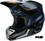 Мотошлем Fox V3 Motif Helmet Blue/Silver