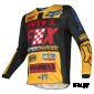 Мотоджерси подростковая Fox 180 Czar Youth Jersey Black/Yellow