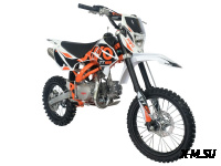 Питбайк KAYO BASIC TT125EM 17/14 KRZ (механ. сцепл., эл. стартер 2022 г.)