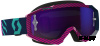 Очки Hustle MX blue/pink purple chrome w