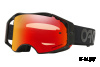 Очки для мотокросса OAKLEY Airbrake Blackout/ красная Prizm MX (OO7046-58)