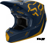 Мотошлем Fox V3 Kila Helmet Navy/Yellow