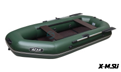 ЛОДКА ПВХ SIBRIVER АГУЛ-255+СЛАНЬ