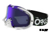 Очки для мотокросса OAKLEY Crowbar Splatter фиолетовые-белые / фиолетовая Iridium  (OO7025-39)