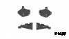 Комплект кронштейнов крепления гусениц для ATV №2 (ATV Динли, лит.рычаги) -&gt;KR021006 КГ.02-00.000