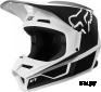 Мотошлем Fox V1 Przm Helmet Black/White